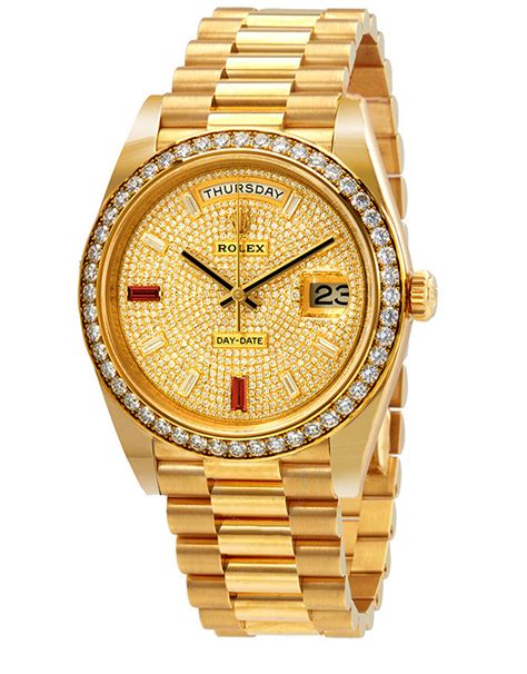 presidential rolex gold replica|rolex look alike watch.